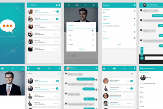 develop a social chat app like whatsapp with ai feature, video livestreaming app