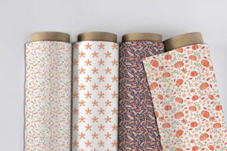 create watercolor textile seamless patterns