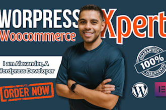 develop professional wordpress woocommerce store and wordpress ecommerce website