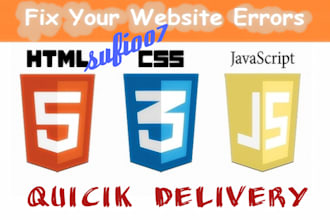 fix CSS and js issues