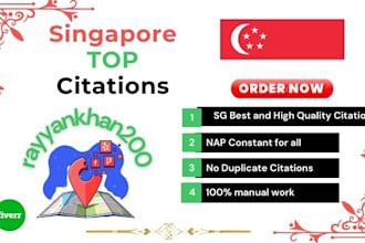 do singapore and malaysia best local citations for local SEO