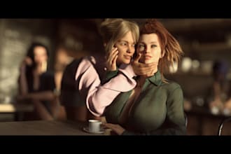 render sfw and nsfw 3d female images with daz3d