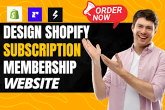 setup shopify subscription box membership website subscription shopify store