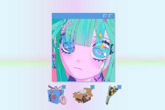 make 3d animated wallpaper or profile picture