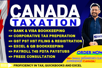 file canadian taxes personal tax t1 and business tax t2