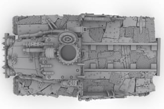 create custom ork like terrain for tabletop gaming