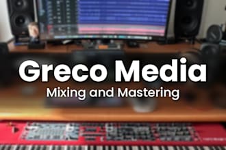 mix your masterpiece with a professional radio ready sound