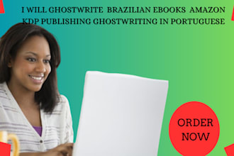 ghostwrite  brazilian ebooks  amazon KDP publishing ghostwriting in portuguese