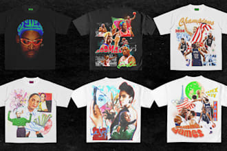 design vintage 90s bootleg