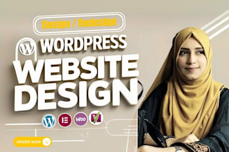 do wordpress website and redesign wordpress website