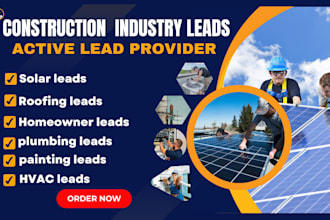 provide active solar leads roofing leads homeowner leads