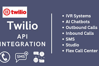 build twilio SMS, voice calls, autoresponders and chatbots
