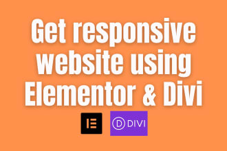 copy, clone wordpress website using elementor pro page builder or divi builder