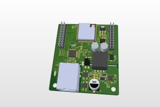 do a pcb layout in kicad, altium or easyeda