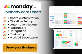 be customize and automate your monday CRM