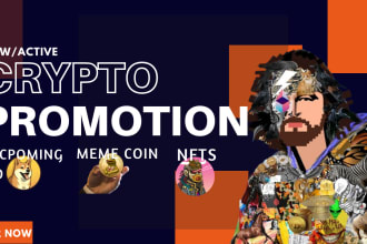 do meme coin website promotion advertise telegram twitter to increase holders