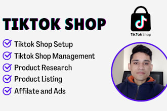 setup tik tok shop, tiktok ads, do tiktok shop management