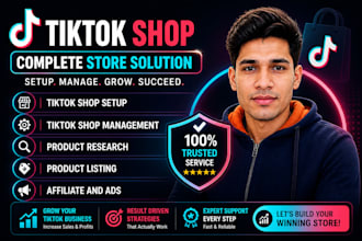 setup tiktok shop product listing and manage your tiktok shop
