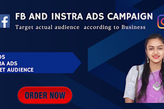 create and manage targeted fb and insta ads campaigns for you