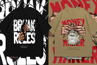 crazy custom anime vintage bootleg t shirt design
