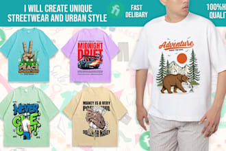 create unique streetwear and urban style