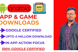 guarantee mobile game or app installs with google ads promotion