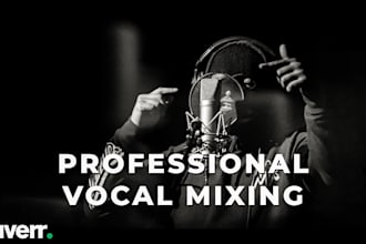 do professional rap vocal mixing for artists