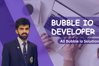 create bubble io mobile app and bubble io website