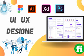 do website ui ux design, dashboard ui, mobile app ui ux design, ui ux design