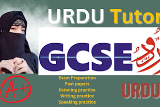 be your gcse urdu tutor for exam preparation