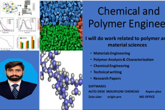 do task related to polymer materials and chemical engineering