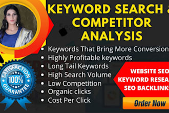 do SEO keyword research and highly guest posting backlinks