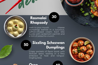 do food menu design