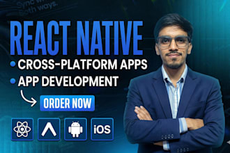 be your react native developer using react native expo