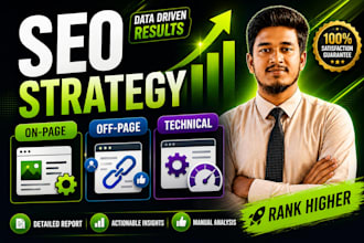 provide complete monthly SEO service for google rankings