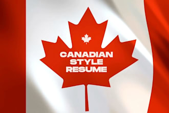 provide you professional canada resume and cover letter