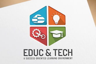 do education logo for school college university  institute