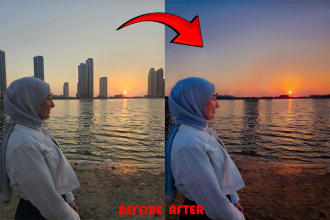 enhance and edit your images on photoshop