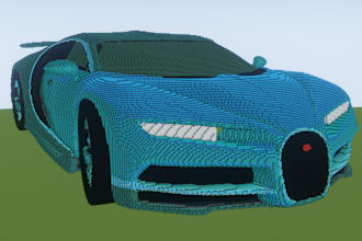 convert your 3d model into minecraft blocks