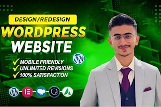 design and develop responsive wordpress website design