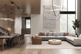 decorate 3d realistic interior design virtual staging home renovation mood board