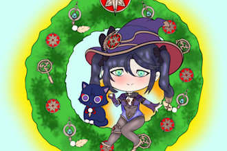 draw a chibi for your character