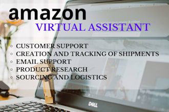 virtual assistant for amazon seller central, ebay, wish,  customer support