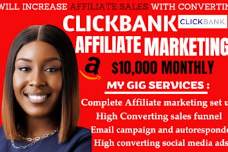 do clickbank amazon affiliate marketing sales, product listing shopify store