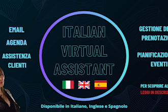 be your personal italian assistant