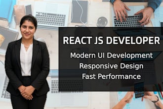 be your react js developer