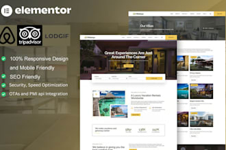 build holiday vacation booking website short term rental website hotel