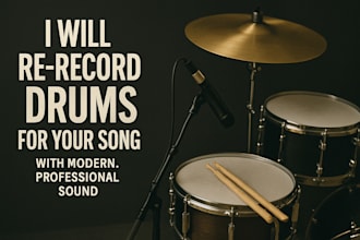 upgrade your old drums with studio quality performance