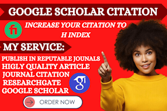 increase google scholar citations, journals, backdated citations, researchgate