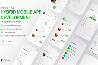 develop, fix and enhance react native and expo apps